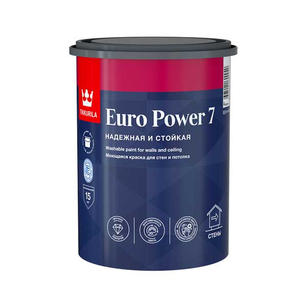 Краска в/д Tikkurila Euro Power