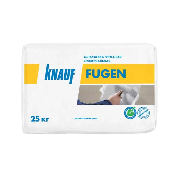 Шпатлевка гипсовая КНАУФ-Fugen 25 кг