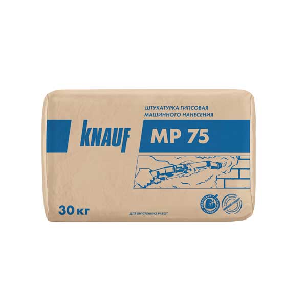 Штукатурка гипсовая Knauf МП-75 машинная