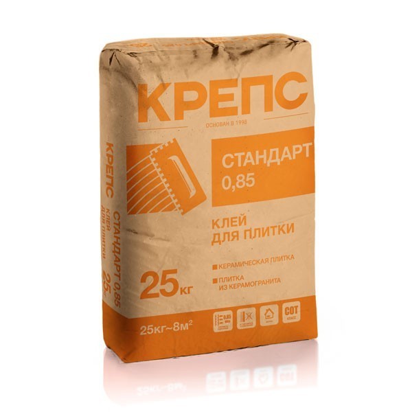 Клей для плитки Крепс Стандарт