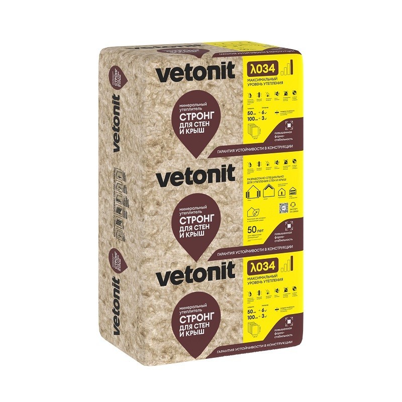 Утеплитель Vetonit Стронг для Стен