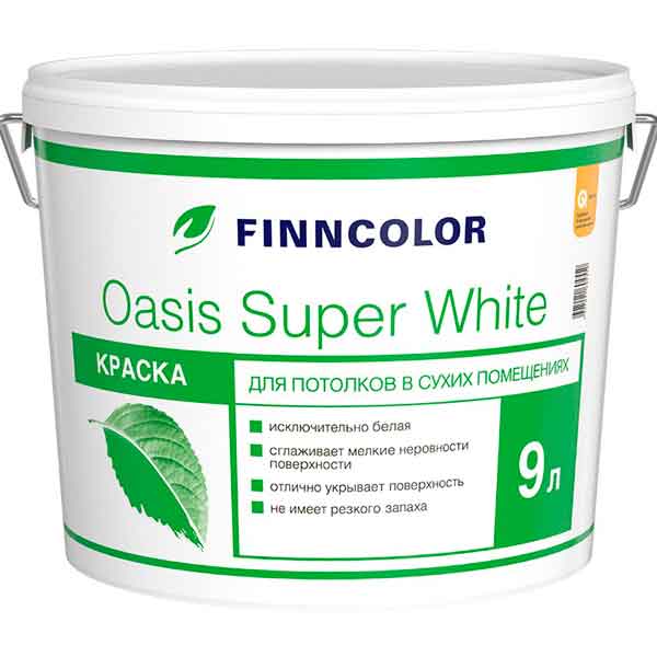Краска в/д для потолка Finncolor