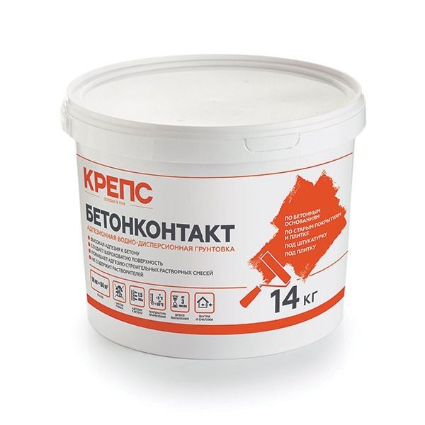 Грунтовка КРЕПС Бетонконтакт (14 кг)- nav