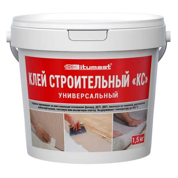 Клей строительный универсальный Bitumast КС