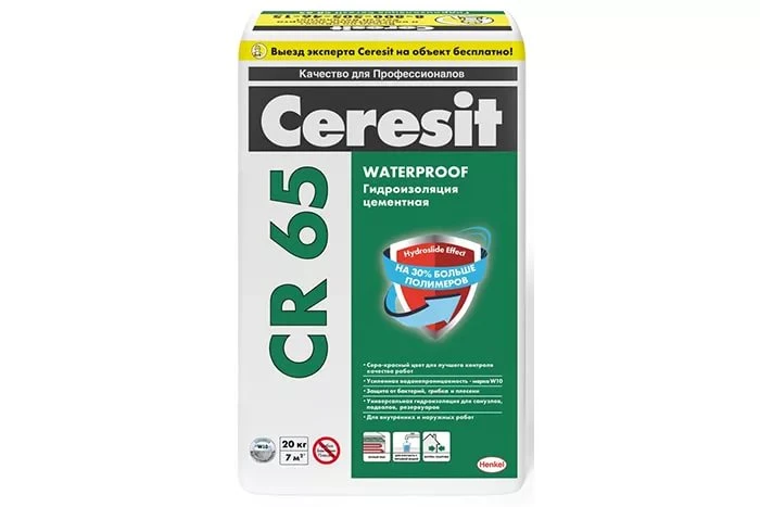 Гидроизоляция Ceresit CR 65 20